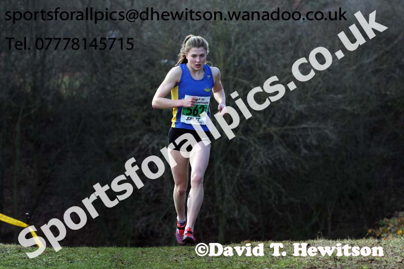 Womens under-17s and 20s North Eastern Cross Country, Aykley Heads, Durham. Photo: David T. Hewitson/Sports for All Pics